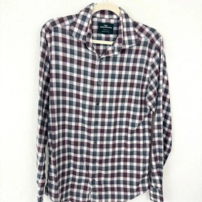 Camisa Rodd & Gunn Para Hombre Calce Deportivo Botón Delantero Talla S Cuadros 100% Algodón Foto 1 de 4