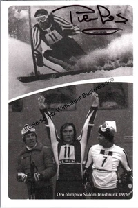 Original Autogramm Piero Gros Ski /// Autograph signiert signed signee Gr 354111 - Picture 1 of 2