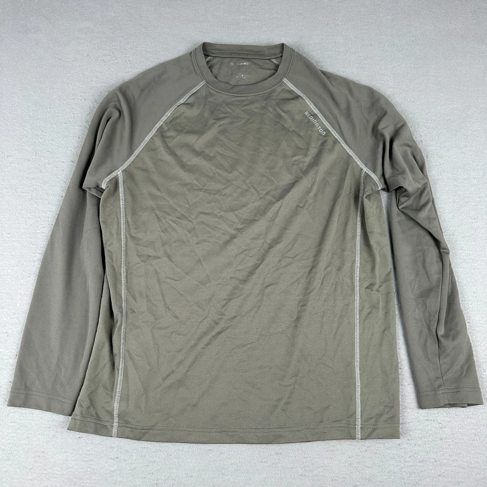 Camiseta Redington Para Hombre Mediana Oliva Pesca con Mosca Sol Malla Salvia Guía Raglán Foto 1 de 4