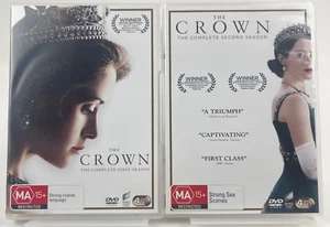 The Crown - Season 1 & 2 Complete DVD Box Set Bundle (Region 4) Free Postage - Picture 1 of 4
