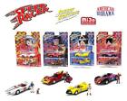 Johnny Lightning 1:64 Speed Racer 4 Assortment w/ American Diorama Figures