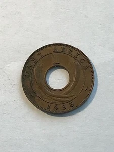 EAST AFRICA 1 CENT 1935 - Picture 1 of 2