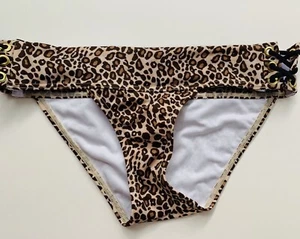 New Victoria's Secret Women’s XS Cheetah  Animal Leopard Swim Suit Bikini Bottom - Picture 1 of 11