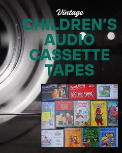 Children's Cassette Tapes | Collectable Rare Vintage Kids Audio | FREE POST - Picture 1 of 11