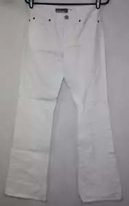 Pantalones de mezclilla elásticos de cintura baja blancos Old Navy Y2K talla 4 (27x30) - Imagen 1 de 6