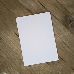 5 x 7 Blank Notepads - 60# opaque paper - 60 sheets per pad (10 pack) - Picture 1 of 4