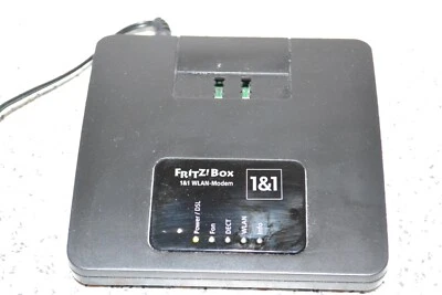 AVM Fritz!Box 7312 WLAN Modem Router Schwarz 1 & 1-Top! - Bild 1 von 4
