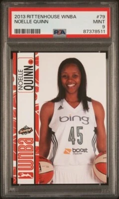 2013 Rittenhouse WNBA Noelle Quinn PSA 9 Seattle Storm Head Coach UCLA Bruins - Image 1 of 2
