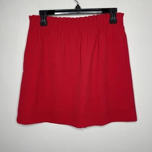 J CREW Rock Damen 6 rot Schlupfrock Stretch Taschen A-Linie J4492 - Bild 1 von 9