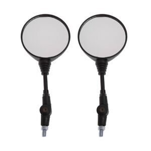 Universal Folding Motorcycle Side Rearview Mirror 10mm For Yamaha Honda Hot