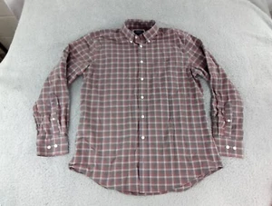 CHARLES TYRWHITT Dress Shirt Slim Fit Non Iron Cotton Check Size Large - Picture 1 of 11