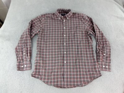 CHARLES TYRWHITT Dress Shirt Slim Fit Non Iron Cotton Check Size Large - Изображение 1 из 4