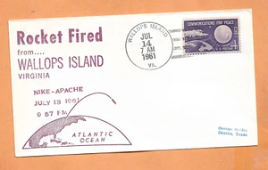 NIKE APACHE JUL 14,1961 LAUNCH GOLDCRAFT/SWANSON SPACE COVER - Picture 1 of 1