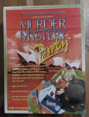 Murder Mystery Party: Murder Down Under by BV Leisure Game - 2000, new & sealed - Image 1 of 4