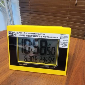 Casio DQD-5000J-1JF Digital Display Alarm Clock Radio Wave Clock - Picture 1 of 6