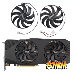 ASUS RTX 2060 2070 2080 SUPER DUAL EVO Fan - Replacement GPU Fan Set - Picture 1 of 11