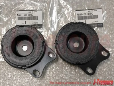 MAZDA MIATA MX5 90-05 Genuine Rear Differential Subframe Bush Mount Stopper 2pcs - Image 1 of 4