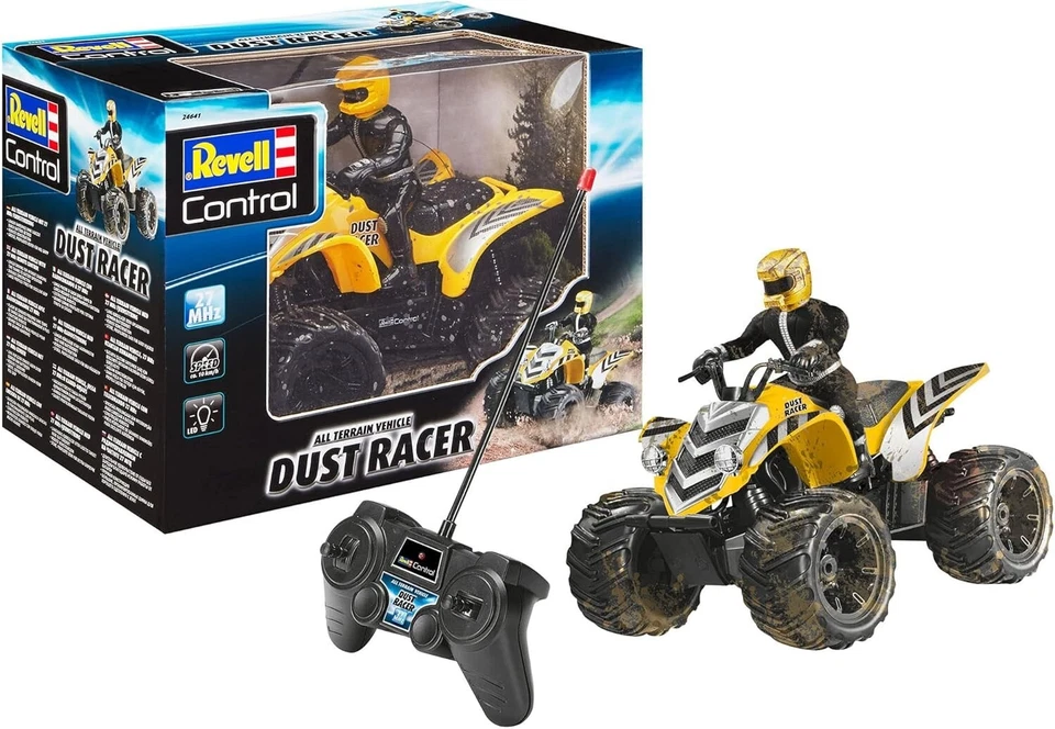 RC Quad Dust Race 1:10 27mhz Revell 24641 - Immagine 1 di 1