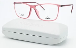RODENSTOCK Brille R 7046 E 54-14 140 Acetat Titan Rot Matt Transluzent im Etui - Picture 1 of 12