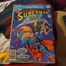 Superman #333 - DC Comics UK Price Variant March 1979 Bronze Age Bizarro cover