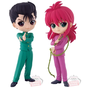 Yu Yu Hakusho Figure Q posket Kurama & Yusuke Japanese Anime Manga BANPRESTO - Picture 1 of 2