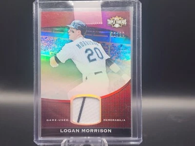 2011 Triple Threads Unity Relic Logan Morrison - #02/36 - Marlins - Image 1 of 2