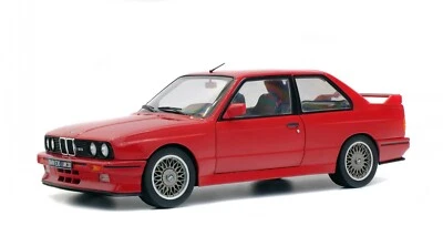 BMW e30 M3 rojo modelo de coche S1801502 Solido 1:18 - Imagen 1 de 4