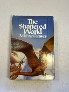 1984 The Shattered World Michael Reaves HC Dust Jacket Book Club BCE Fantasy - Imagen 1 de 9