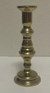 Vintage Virginia Metalcrafters 4.5”H Brass Beehive Candleholder For 1/2” Candle - Picture 1 of 3
