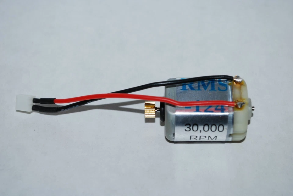 Motor de afinación de alto par Carrera 1/24 30.000 RPM RMS-124-C 1/24 ranura pieza de coche Foto 1 de 1