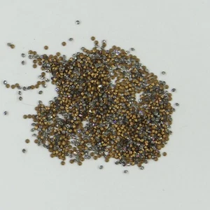1100 PP7 BD * 00 Swarovski Strass konischer Boden 1100 PP7 (1,38mm) BLACK DIAMOND - Bild 1 von 4