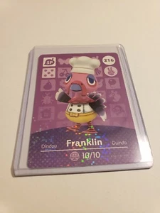 !WINTER SALE! Franklin # 216 Animal Crossing Amiibo Card Series 3 NINTENDO MINT! - Picture 1 of 1