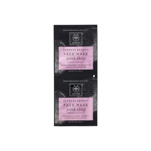 APIVITA Express Beauty Face Mask Pink Clay 2x8ml (2x0.27fl oz) - Picture 1 of 1