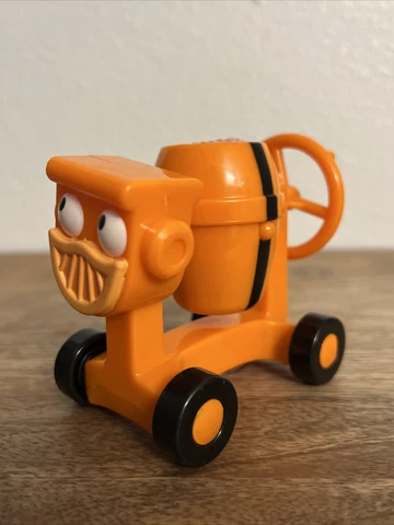 DIZZY CEMENT MIXER BOB THE BUILDER 3”-4” TALKING FIGURE TOY (PRE-OWNED) Cover