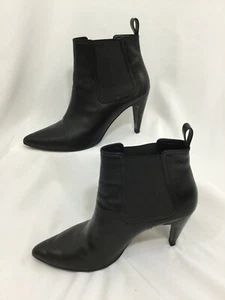 Womens Robert Clergerie Sz EUR 40.5 US 10 High Heel Leather Short Ankle Boots - Bild 1 von 9