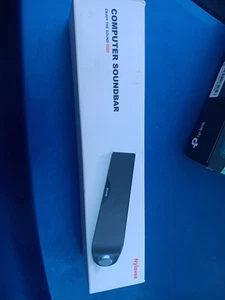NYLAVEE Computer Soundbar SK100 Black Gaming Bluetooth 5.0 Speaker Open Box  - Picture 1 of 1