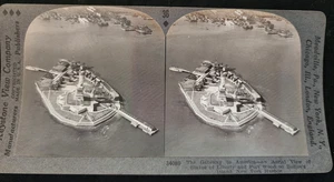 Gateway to America, Bedloe's Island Statue of Liberty NYC Stereoview #5 - Picture 1 of 3