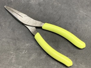 Snap-on Tools Hi-Viz YELLOW Talon Soft Grip Needle Nose Pliers 95ACF - Bild 1 von 8