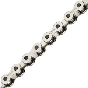 Taya Bicycle Cycle 410HD Single Speed Chain Silver / Silver 1 / 2 x 1 / 8 - 112L - Picture 1 of 1