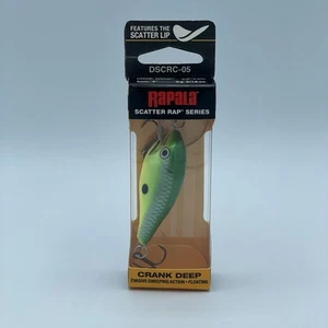 Rapala Scatter Rap Series Crank Deep DSCRC-05 Scatter Lip 9g 5/16 OZ - Picture 1 of 3