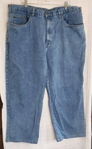 King Size Jeans Size 44/30 Big Blue Denim Pants Mens - Picture 1 of 5