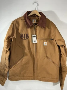 Carhartt SZ MEDIUM Brown 818 Tequila Jacket Extremely Rare Kendall Jenner NWT - Picture 1 of 11