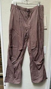 No Boundaries Khaki Brown Parachute Pants Women’s Size M 8-10 NWT Joggers - Picture 1 of 8