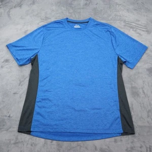 Fila Shirt Mens XL Blue Short Sleeve Crew Neck Athletic Active Work Out Tee - Picture 1 of 13