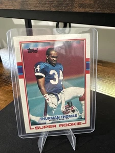 1989 Topps - Thurman Thomas #45 (RC) - Picture 1 of 2