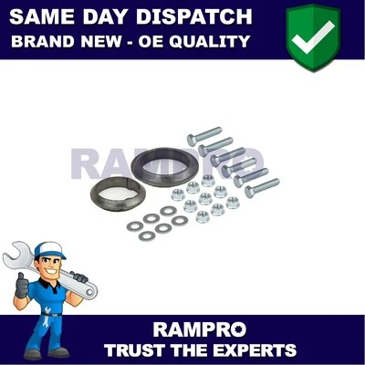 Kit de montaje de tubería delantera izquierda Rampro para Audi Cabriolet 2.6 2.8 8G0253101J Foto 1 de 4