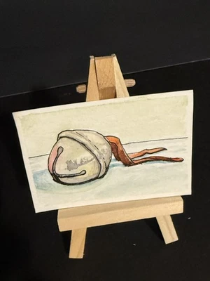 ACEO / Tarjeta de arte / Pintura en miniatura / Original - Acuarela, pintura a tinta 2,5 x 3,5 Foto 1 de 2