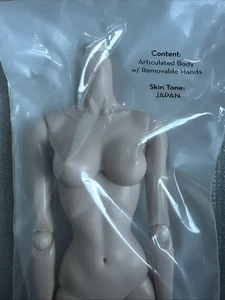 Integrity FASHION ROYALTY  12.5”  Nude REPLACEMENT DOLL body JAPAN Skin Tone - Picture 1 of 12