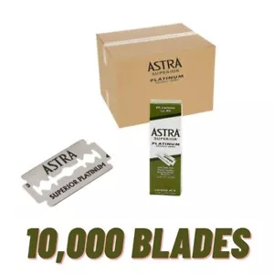 Astra Superior Platinum Double Edge Safety Razor Blades - 10,000 Blades - Picture 1 of 1