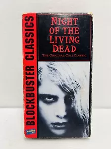 Night of the Living Dead (1968) VHS Blockbuster Video Classics Zombie Horror - Picture 1 of 4
